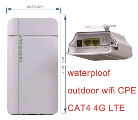 購入 IPのカメラのための防水屋外LTE屋外CPE 150Mbpsの無線ホットスポットのルーター online manufacture
