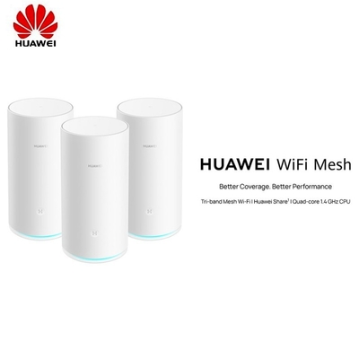購入 華為技術WiFiの網のルーター3のパックWS5800の蛇口は人間の特徴をもつ装置5GHz信号をNFC可能にした online manufacture