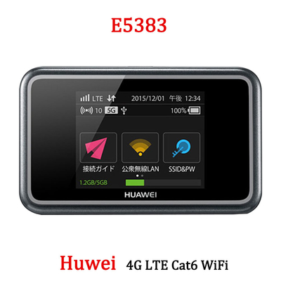 購入 鍵を開けられた華為技術E5383 cat6 4Gの移動式wifiのルーターのportatilのrepetidorのwifiのルーター online manufacture