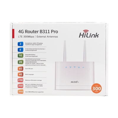 購入 4GワイヤレスルーターB311 Pro OEM&ODMワイヤレスルーター 4G Lte With Power Bankワイヤレスルーター価格 online manufacture