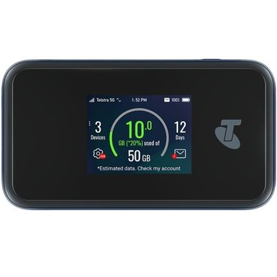 購入 MU500 ZTE 5G Wifi Pro 対応デバイス 4500mAh バッテリー 2.4 インチ カラータッチスクリーン ルーター 最大 30 デバイス online manufacture