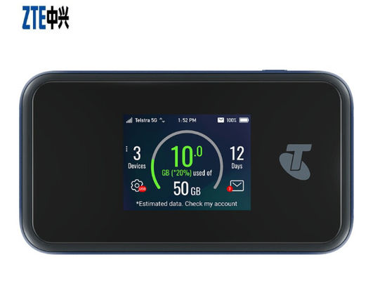 購入 ZTE 5G Wifi Pro 対応デバイス用の MU500 バッテリー 2.4 インチ カラータッチスクリーン 30 台までのデバイスのルーター online manufacture