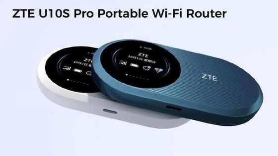 購入 ZTE U10S Pro ポータブルワイヤレスWiFi 229Mbps 4G LTEルーター ミニアウトドアモデム ホットスポット シムカードスロット 3000mAh online manufacture