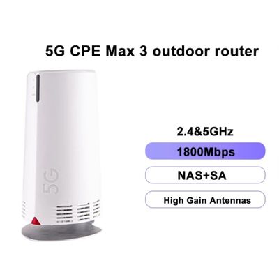 購入 5G CPE Max 3 Outdoor Outdoor Mesh Wireless Unlocked LTE 5G CPE Hotspot Router Wifi 6 Routers online manufacture